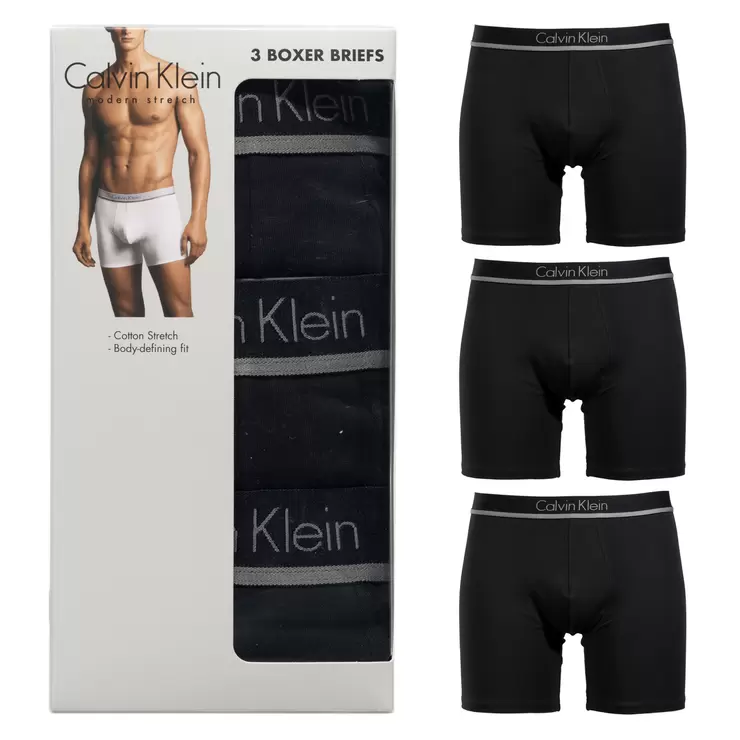 Calvin Klein мужские боксеры стрейч 3 шт
